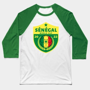 Senegal Football Baseball T-Shirt